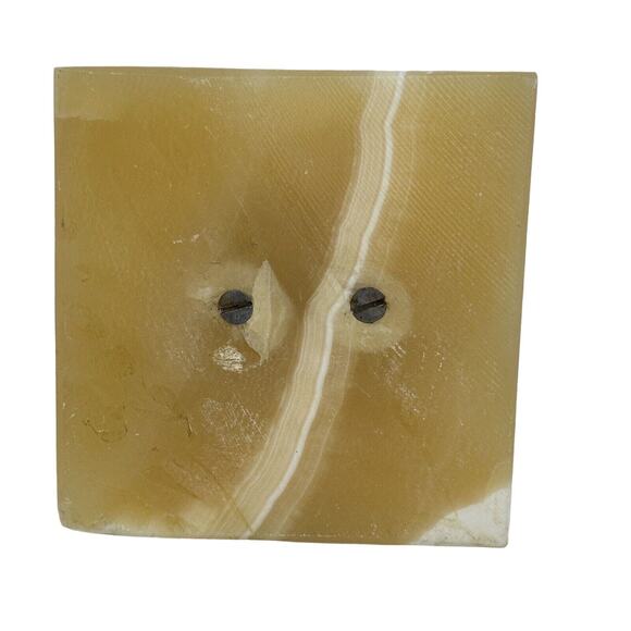 Vintage Metal/Copper Egyptian Nefertiti Bust with marble base 6” T x 4.6" x 3.7 - Picture 6 of 6